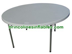 Round Folding Table Rental $7 ea (8hrs) + Delivery