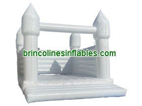 13x13 brincolin inflable blanco