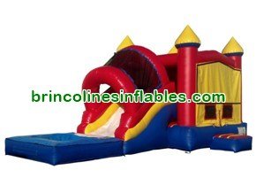 C1112 Combo Inflatable Castle Water Slide