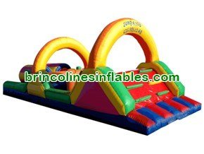 G1201 inflatable obstacle course 29'x11'x10' for rent