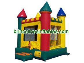 10x10 Multicolor Inflatable Castle For Rent