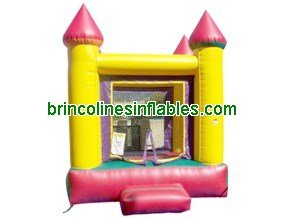 10x10 Yellow Inflatable Castle For Rent