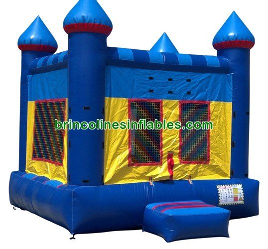 13x13 Blue Inflatable Castle For Sale