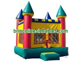 B1007 13x13 Multicolor Inflatable Castle For Rent