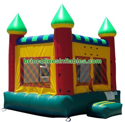 13x13 Multicolor Inflatable Castle For Sale