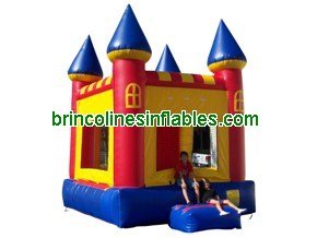 B1010 11x11 Red/Yellow Inflatable Castle For Rent