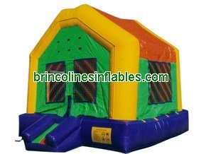 B1002 10x10 Multicolor Inflatable Castle