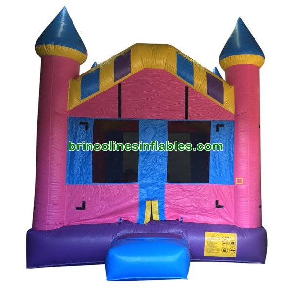 13x13 Pink Inflatable Castle For Sale