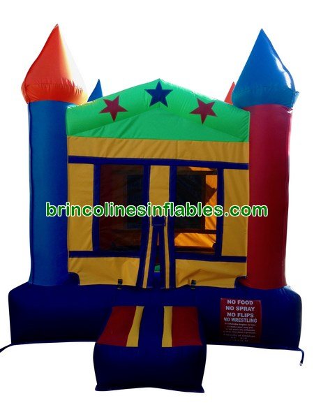 B403 Multicolor Inflatable Castle For Sale