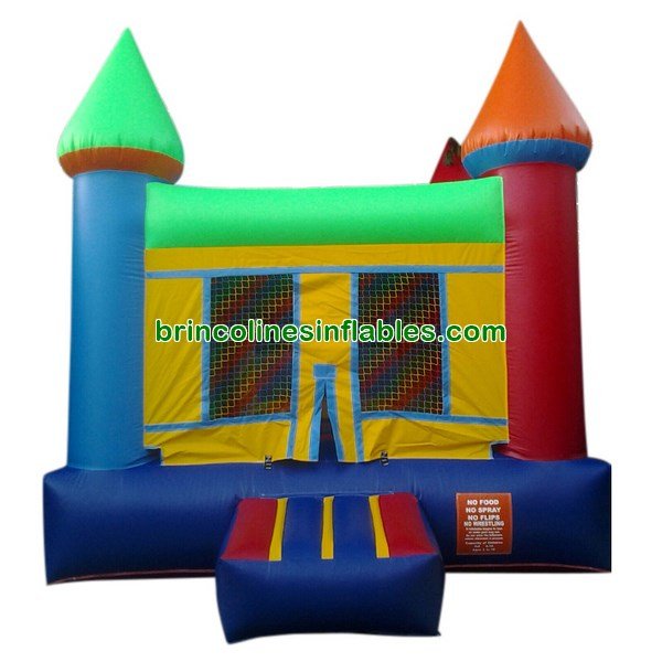 B464 Multicolor Inflatable Castle For Sale