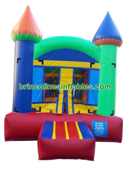 B482 Multicolor Inflatable Castle For Sale