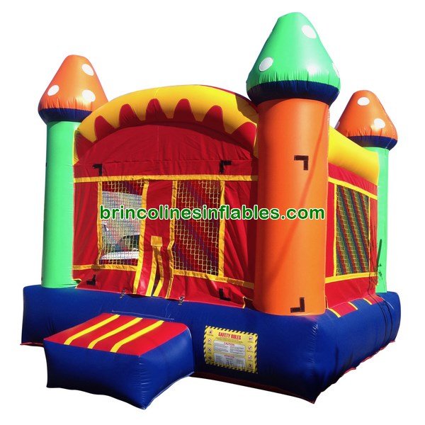 B493 Multicolor Inflatable Castle For Sale